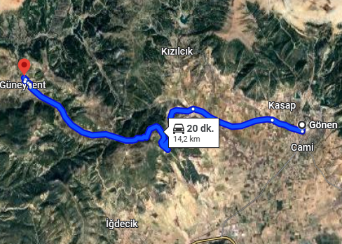 ISPARTA GÖNEN GÜNEYKENT MAH. 1.366M²  BAHÇE  SATILIKTIR - ISPARTA GÖNEN fotoğraf 4